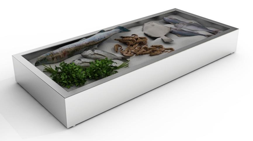 Crushed Ice Display 4/1 GN