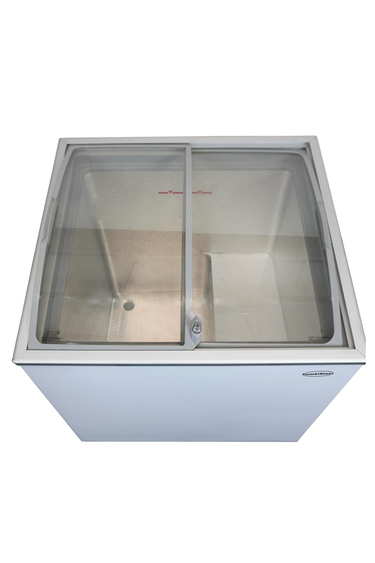Freezer With Glass Lid 198 L