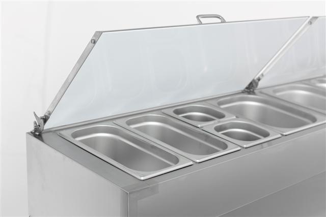 Saladette 3 Doors 8x1/3 Gn Pan