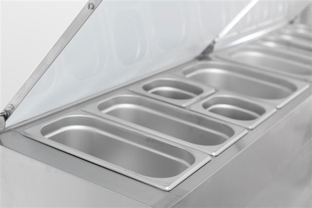 Saladette 3 Doors 8x1/3 Gn Pan