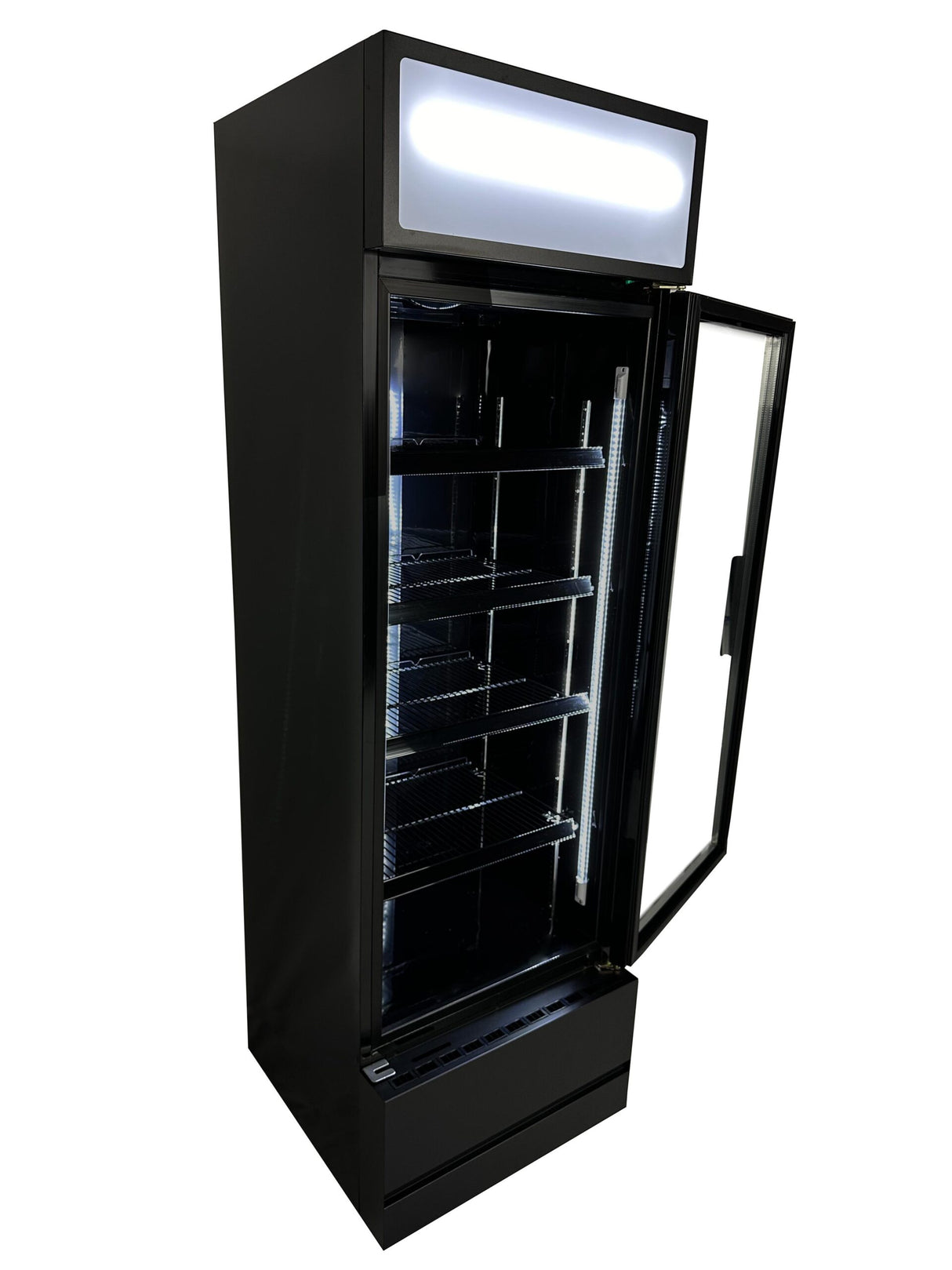 Refrigerator Glass Door Black