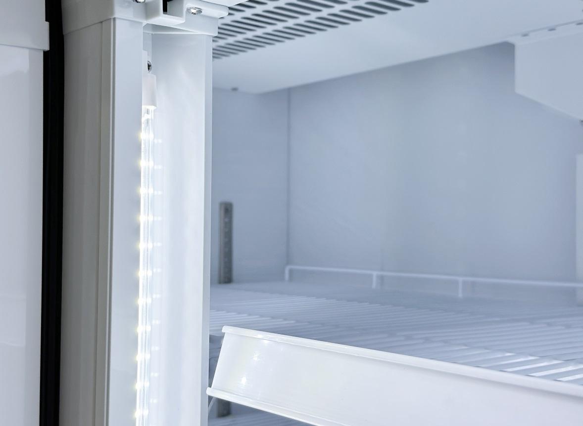 3-Door Glass Refrigerator