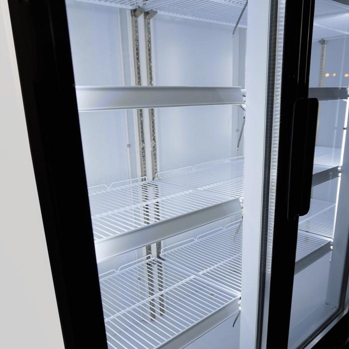 3-Door Glass Refrigerator