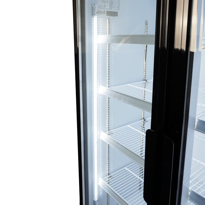 3-Door Glass Refrigerator