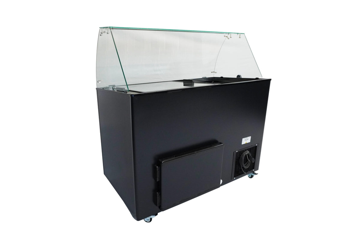 Ice Cream Display Case Java 8 Black