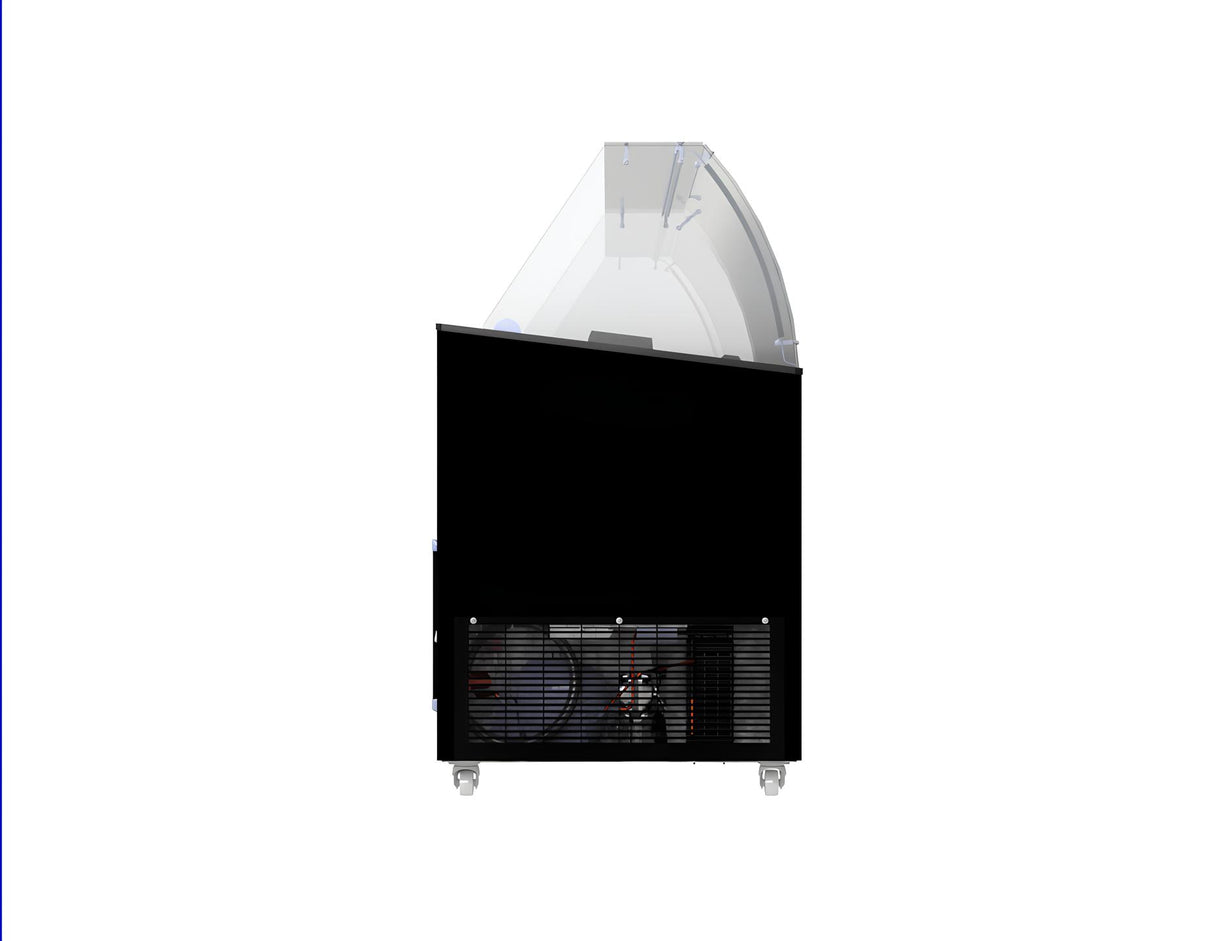 Ice Cream Display Tenerife 10 Black.