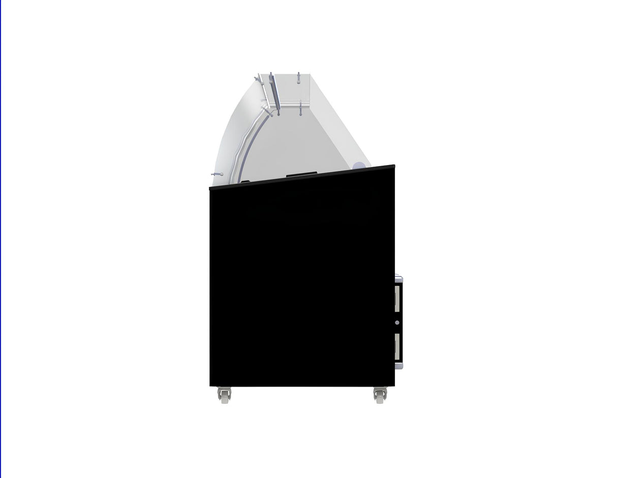 Ice Cream Display Tenerife 10 Black.