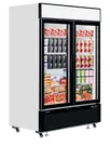 Glass Door Display Freezer 1382mm wide