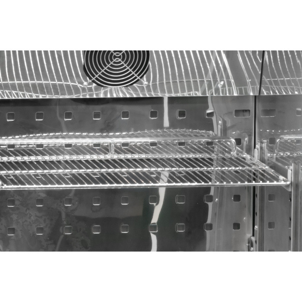 Double Door Bottle Cooler Stainless Steel