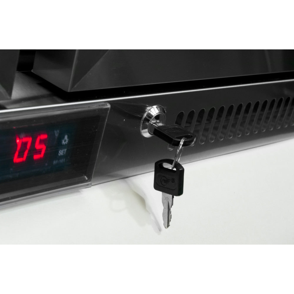 Double Door Bottle Cooler Stainless Steel