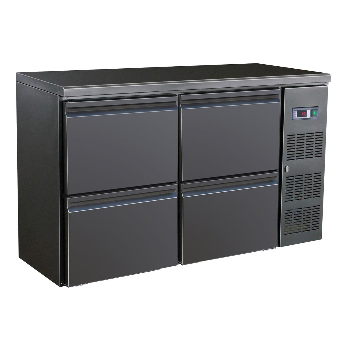 Black Oil Heater 4 Drawers
