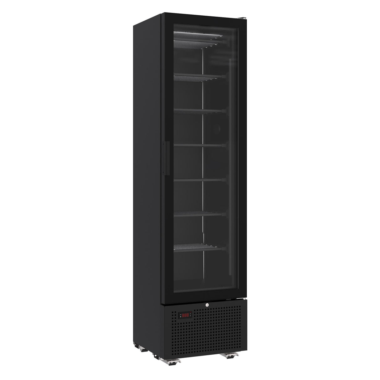 Upright Display Freezer – 221L, Black