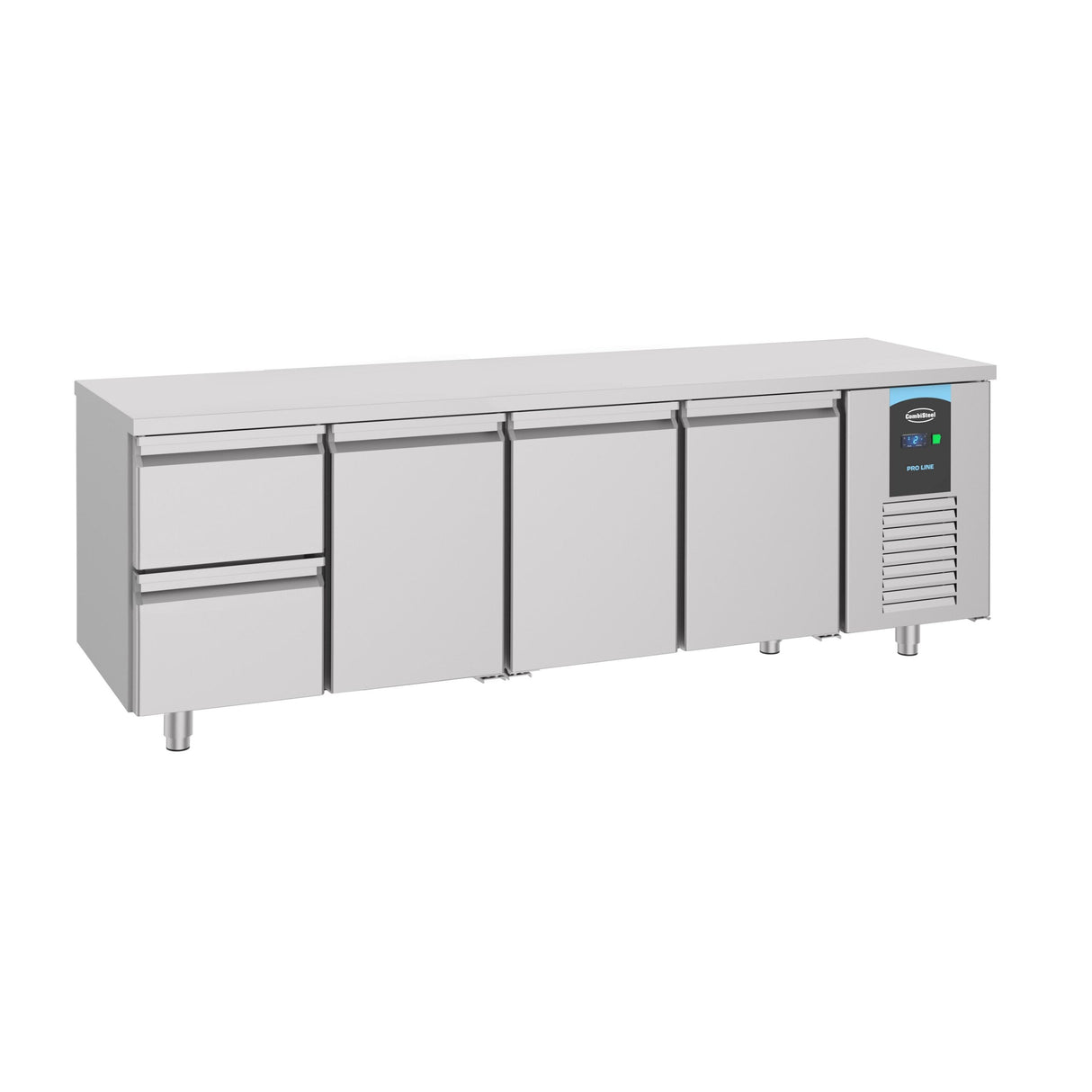Refrigerated Counter 3 Doors 2 Drawers