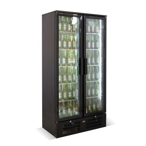 Upright Double Door Back Bar Cooler 458 Ltr