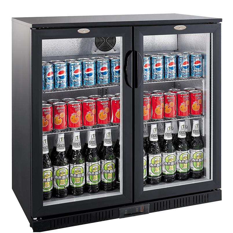 208L Backbar Cooler with 2 Doors