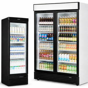 Upright Glass Door Displays