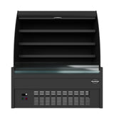 Black Curved Display Cooler 440L