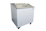 Freezer With Glass Lid 198 L