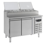 Salad Bar 2 Doors 6x1/3 Gn Pan
