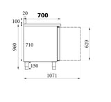 Cooling Workbench Edge 3 Doors