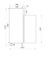 Bakers' Freezer Cabinet