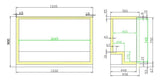 Sliding 3 Door Backbar Cooler