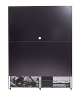 Refrigerator 3 Glass Doors Black | 1200Ltr