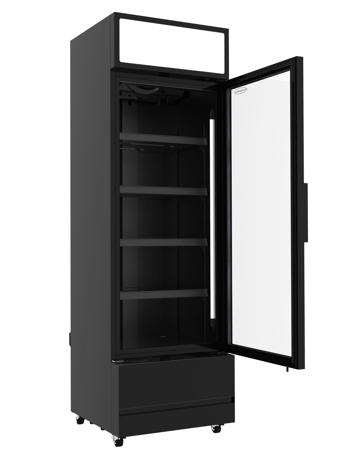 Refrigerator Glass Door Black