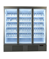 Refrigerator 3 Glass Doors
