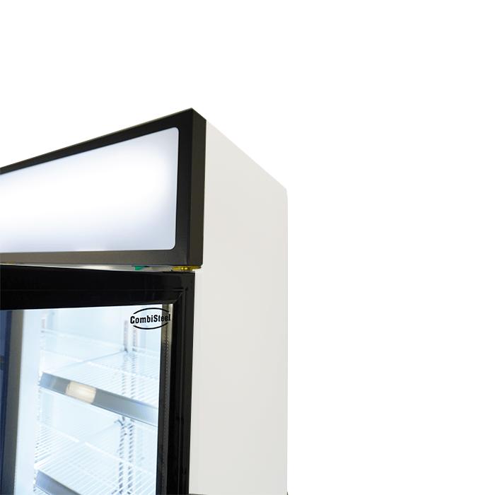3-Door Glass Refrigerator