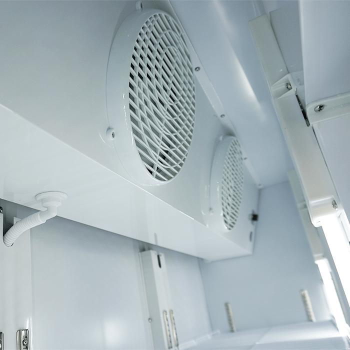 3-Door Glass Refrigerator