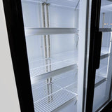 3-Door Glass Refrigerator