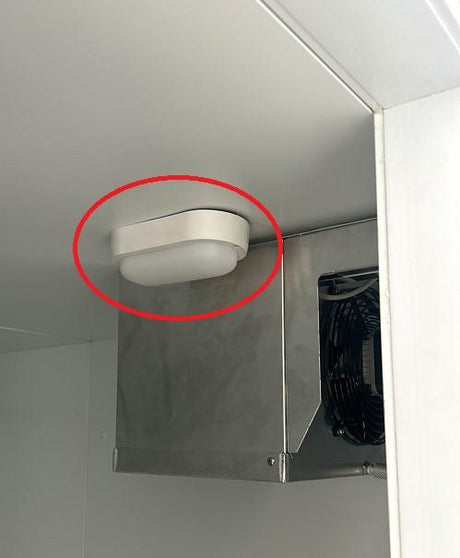 LIGHT FOR COOLING/FREEZING ROOMS TC MODELS