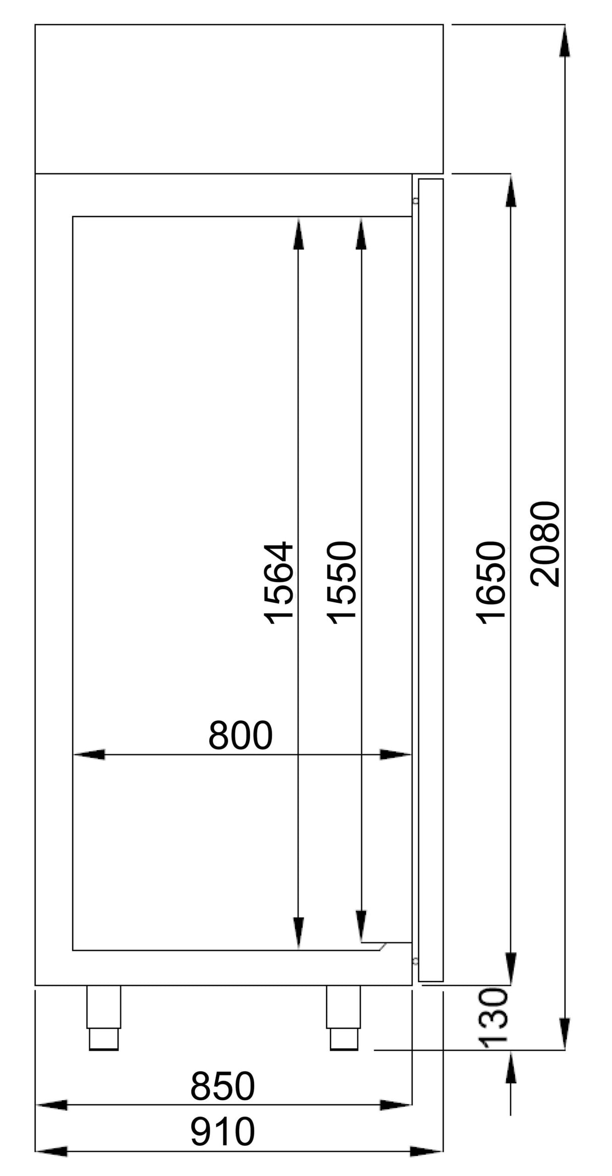 Bakery Freezer Monoblock