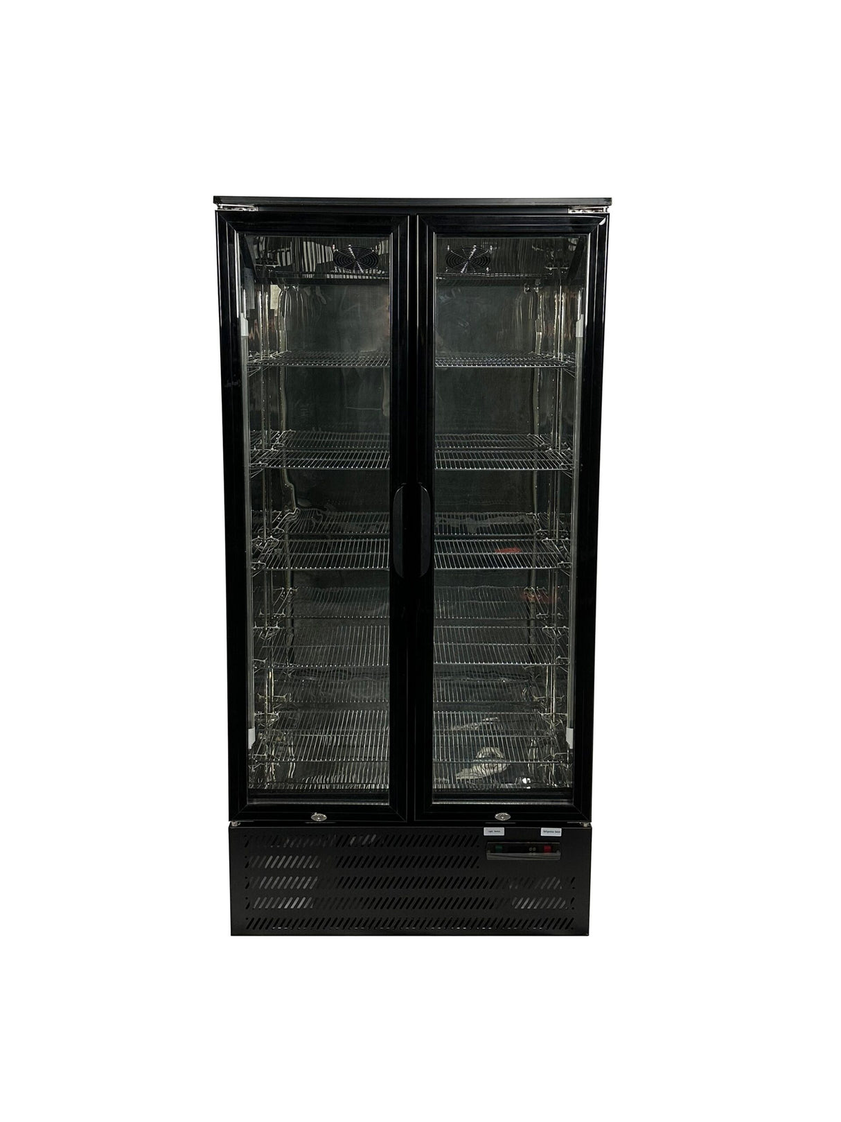 Upright Double Door Back Bar Cooler 458 Ltr