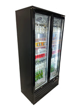 Upright Double Door Back Bar Cooler 458 Ltr