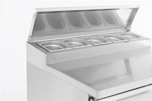 Salad Unit 2 Doors 5x1/6 Gn Pan