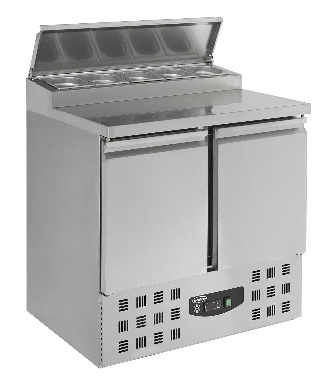 Salad Unit 2 Doors 5x1/6 Gn Pan