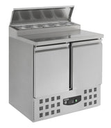 Salad Unit 2 Doors 5x1/6 Gn Pan