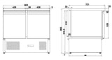 Refrigeration Unit 2 Doors