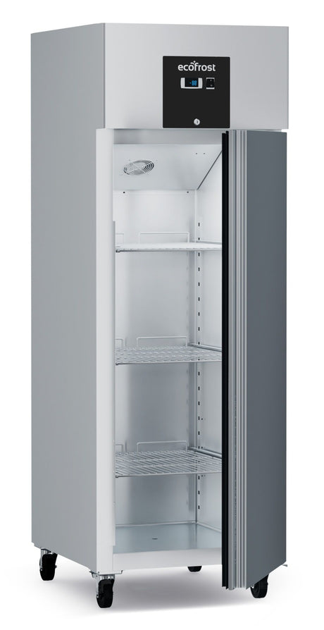 Stainless Steel Single Door Upright Fridge