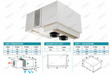 EMR2015L1P Freezer Ceiling Mounted Unit | Capacity 8m3 | 230v