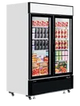 Glass Door Display Freezer 1382mm wide