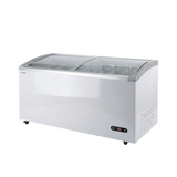 Sliding Curved Glass Lid Freezer – 546L