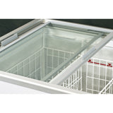 Sliding Glass Lid Chest Freezer - 534 Litres