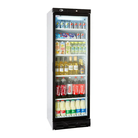 Single Door Tall Shop Display Fridge