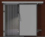 Sliding Commercial Chiller Room Door 70cm Clear Opening