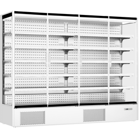 Multideck 2.5m Frameless Glass Door White or Block