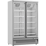 Double Door Display Freezer