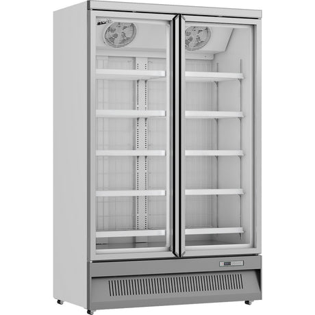 Double Door Display Freezer